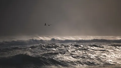 Stormy Sea 4K Wallpaper · ocean · 3840×2160
