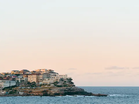 Coastal Harbor 4K Wallpaper · ocean · 3840×2880