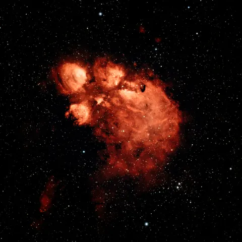Purple Nebula Sky 4K Wallpaper · space · 3840×3839