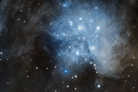 Purple Nebula Sky 4K Wallpaper · space · 3840×2557
