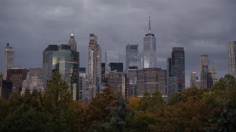 New York Skyline 4K Wallpaper · city · 3840×2160
