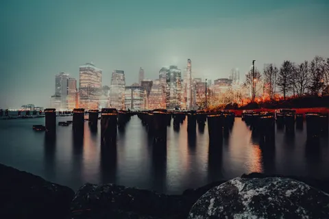 New York Skyline 4K Wallpaper · city · 3840×2560