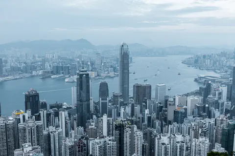 Hong Kong Night 4K Wallpaper · city · 3840×2561
