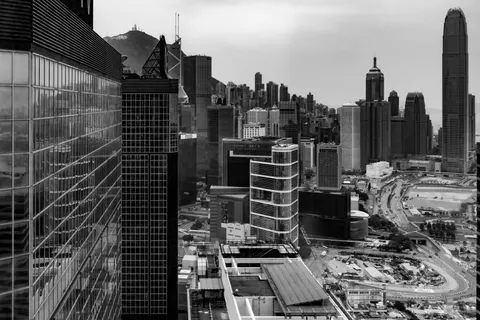Hong Kong Night 4K Wallpaper · city · 3840×2560