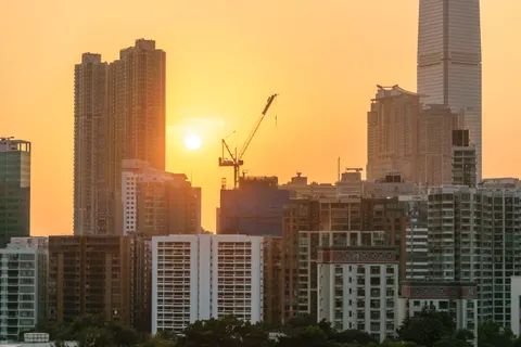 Hong Kong Night 4K Wallpaper · city · 3840×2560