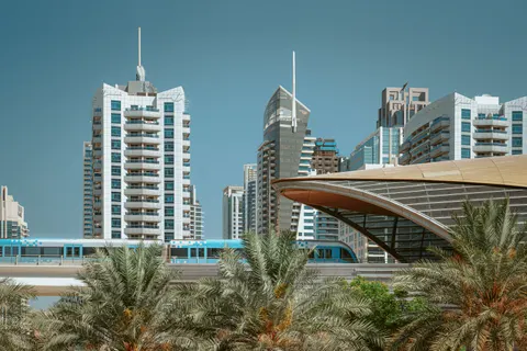 Dubai Skyline 4K Wallpaper · city · 3840×2560