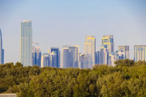 Dubai Skyline 4K Wallpaper · city · 3840×2560