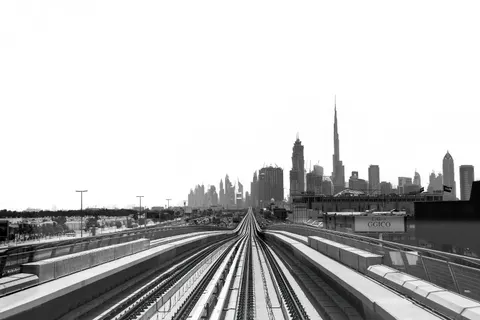 Dubai Skyline 4K Wallpaper · city · 3840×2560