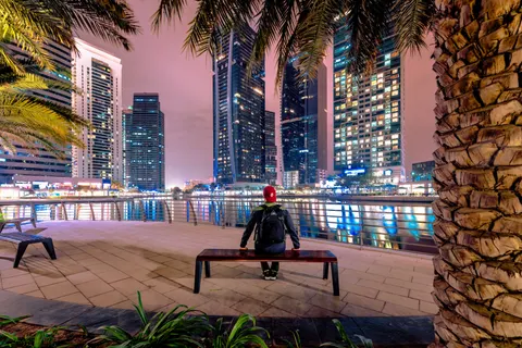 Dubai Skyline 4K Wallpaper · city · 3840×2563