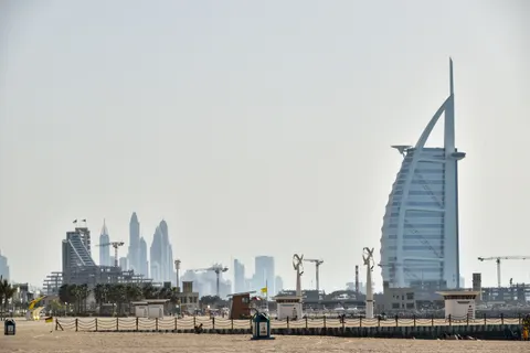 Dubai Skyline 4K Wallpaper · city · 3840×2560