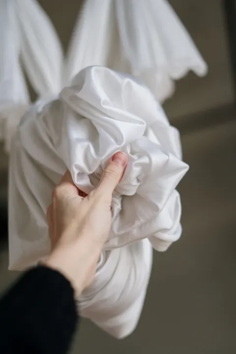 Silk Folds Phone Wallpaper · marble · 1440×2160