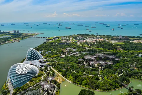 Singapore Marina 4K Wallpaper · city · 3840×2560