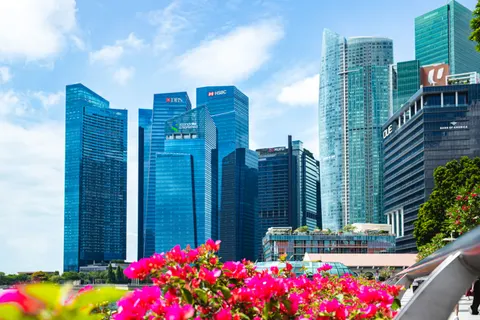 Singapore Marina 4K Wallpaper · city · 3840×2560