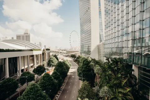 Singapore Marina 4K Wallpaper · city · 3840×2563