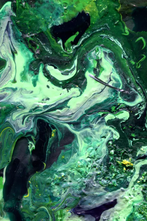 Ink Swirl Phone Wallpaper · marble · 1440×2160