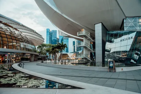 Singapore Marina 4K Wallpaper · city · 3840×2563