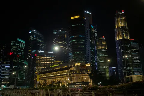Singapore Marina 4K Wallpaper · city · 3840×2560