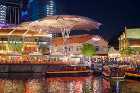 Singapore Marina 4K Wallpaper · city · 3840×2560