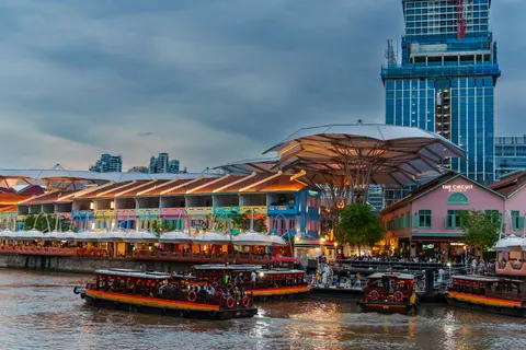 Singapore Marina 4K Wallpaper · city · 3840×2560