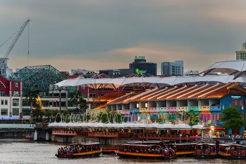 Singapore Marina 4K Wallpaper · city · 3840×2560