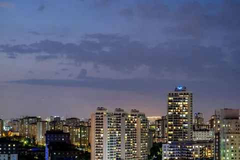 Shanghai Night 4K Wallpaper · city · 3840×2560