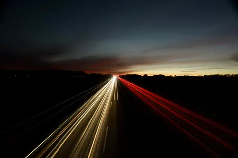 Light Trails 4K Wallpaper · city · 3840×2560