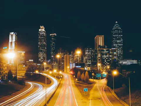 Light Trails 4K Wallpaper · city · 3840×2880
