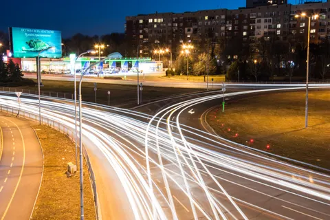 Light Trails 4K Wallpaper · city · 3840×2560