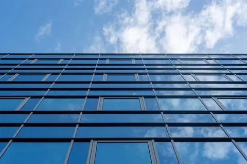 Glass Tower 4K Wallpaper · architecture · 3840×2563