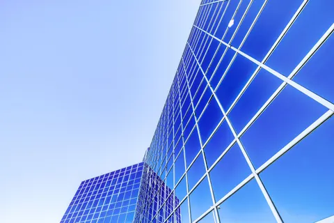 Glass Tower 4K Wallpaper · architecture · 3840×2555