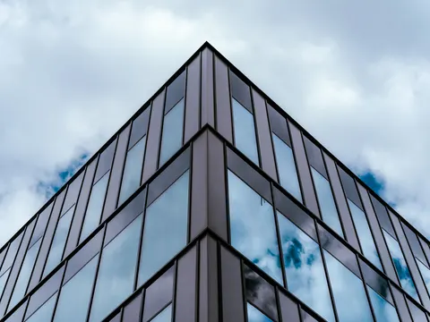 Glass Tower 4K Wallpaper · architecture · 3840×2878