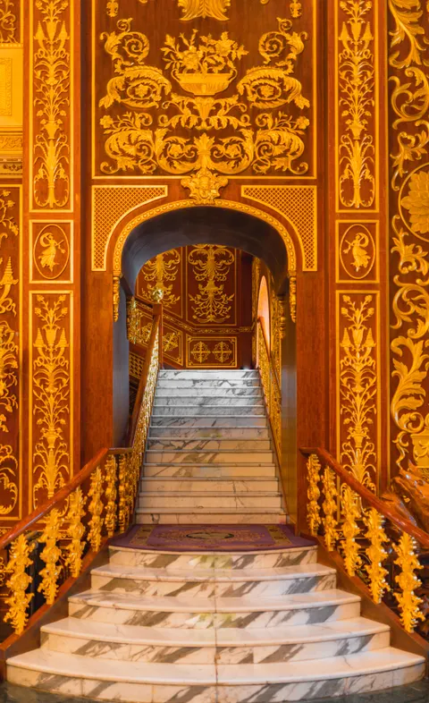 Gold Marble Phone Wallpaper · marble · 1440×2357