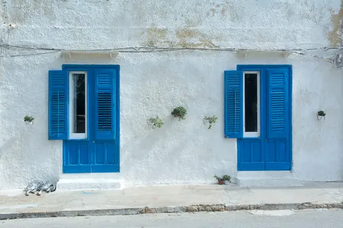 Santorini 4K Wallpaper · architecture · 3840×2560