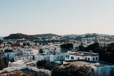 Santorini 4K Wallpaper · architecture · 3840×2560