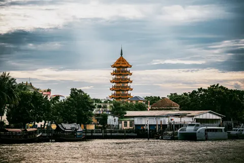 Japanese Pagoda 4K Wallpaper · architecture · 3840×2579
