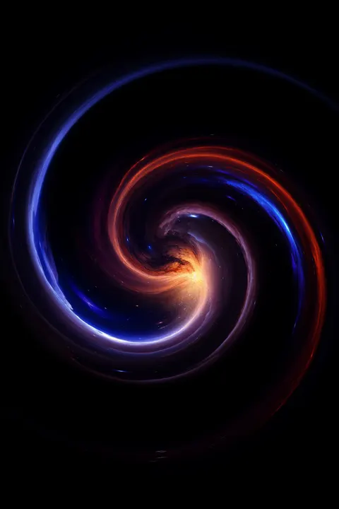 Ink Swirl Phone Wallpaper · marble · 1440×2160