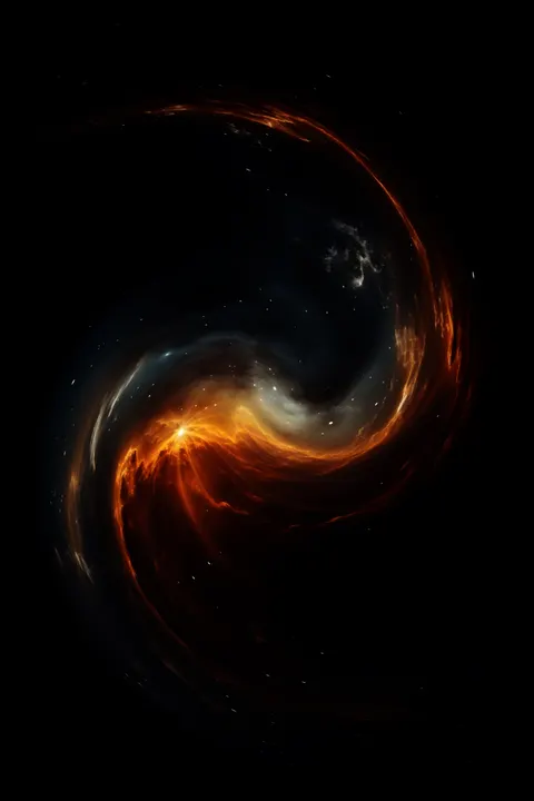 Ink Swirl Phone Wallpaper · marble · 1440×2160