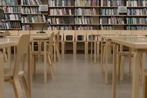 Grand Library 4K Wallpaper · architecture · 3840×2560