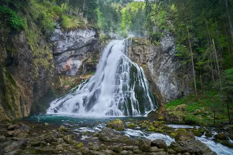 Rainforest Waterfall 4K Wallpaper · nature · 3840×2560
