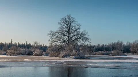Sfondo Lago ghiacciato 4K · nature · 3840×2160