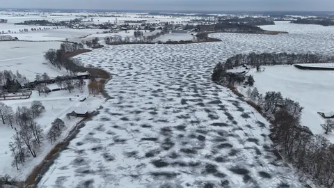 Tapeta Zamarznięte jezioro 4K · nature · 3840×2160