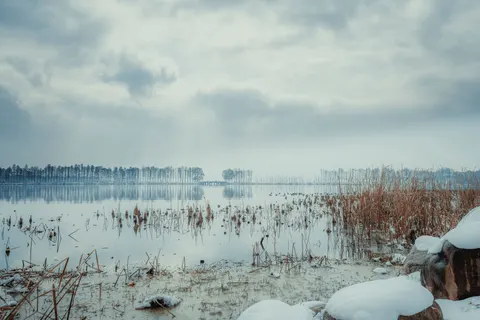 Wallpaper Danau Beku 4K · nature · 3840×2561