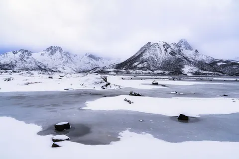 Sfondo Lago ghiacciato 4K · nature · 3840×2560