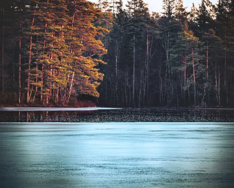 Wallpaper Danau Beku 4K · nature · 3840×3091