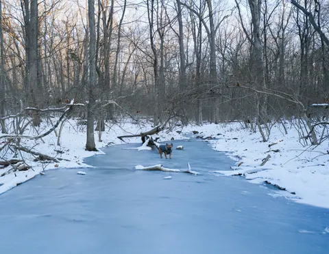 Fond d'écran Lac gelé 4K · nature · 3840×2978
