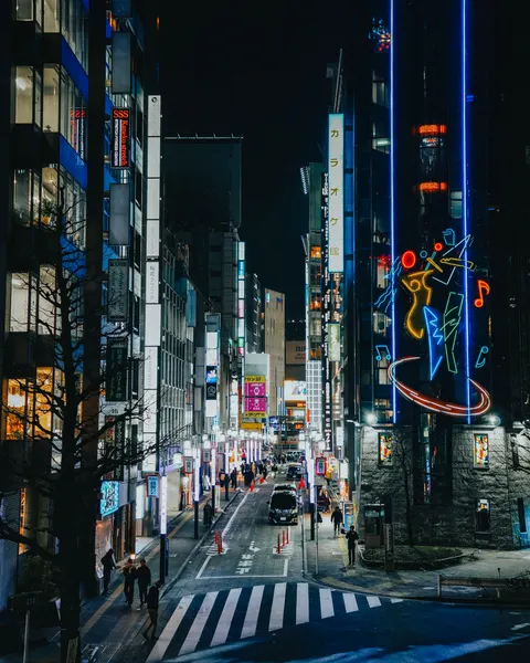 Japan Street Art Phone Wallpaper · anime · 1440×1800
