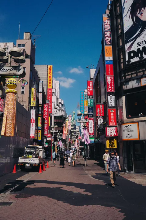 Japan Street Art Phone Wallpaper · anime · 1440×2160