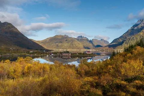 Sfondo Fiordo norvegese 4K · nature · 3840×2560