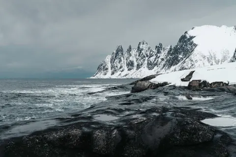 Wallpaper Fjord Norwegia 4K · nature · 3840×2560