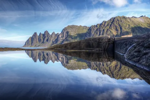 挪威峽灣 4K桌布 · nature · 3840×2559